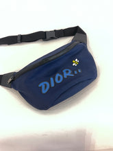 Load image into Gallery viewer, Christian Dior “Dior Bee” Waist Bag / Belt Bag – Navy