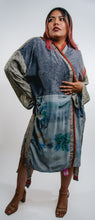 Load image into Gallery viewer, Mixed Print 100% Silk Kimono