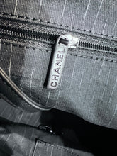 Load image into Gallery viewer, CHANEL Pre-Loved Black Leather Tote Bag
