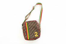 Load image into Gallery viewer, Christian Dior Diorissimo Rasta Trotter Messenger Bag | John Galliano 2004 Vintage Crossbody