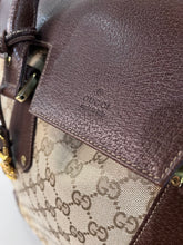 Load image into Gallery viewer, Vintage Gucci GG Canvas Large Travel Tote / Weekender Bag