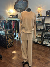 Load image into Gallery viewer, Pearl Detail Knit Jogger Set