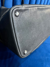 Load image into Gallery viewer, CHANEL Pre-Loved Black Leather Tote Bag
