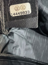 Load image into Gallery viewer, CHANEL Pre-Loved Black Leather Tote Bag
