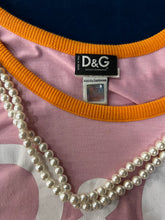 Load image into Gallery viewer, Reloved Vintage D&amp;G &quot;Dance &amp; Groove&quot; Pearl Strap Tank
