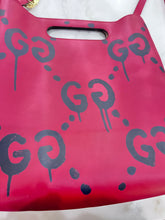 Load image into Gallery viewer, Gucci Ghost Graffiti Leather Tote