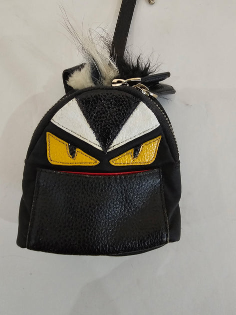 fendi monster mini backpack charm Fendi Bag Bugs Monster Micro Backpack Charm