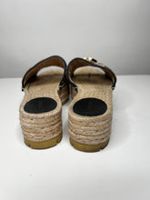 Load image into Gallery viewer, Gucci GG Canvas Espadrille Slides – Pre-Loved (Designer Consignment Collection)
